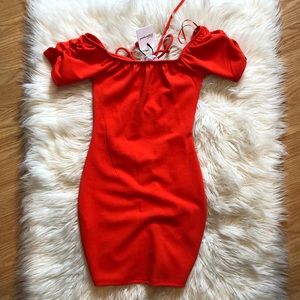 Off the shoulder Bodycon dress